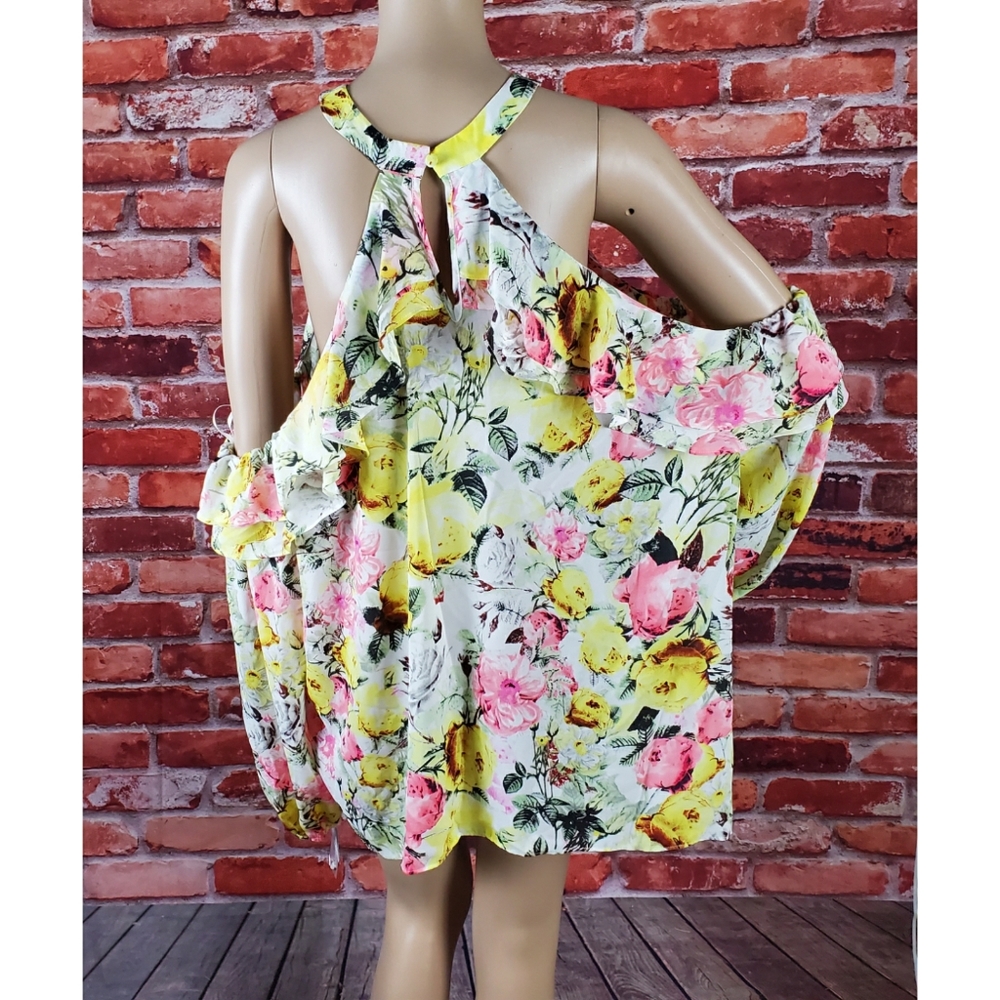 INC Cold Shoulder Blouse Size 3X NWT - Picture 4 of 4